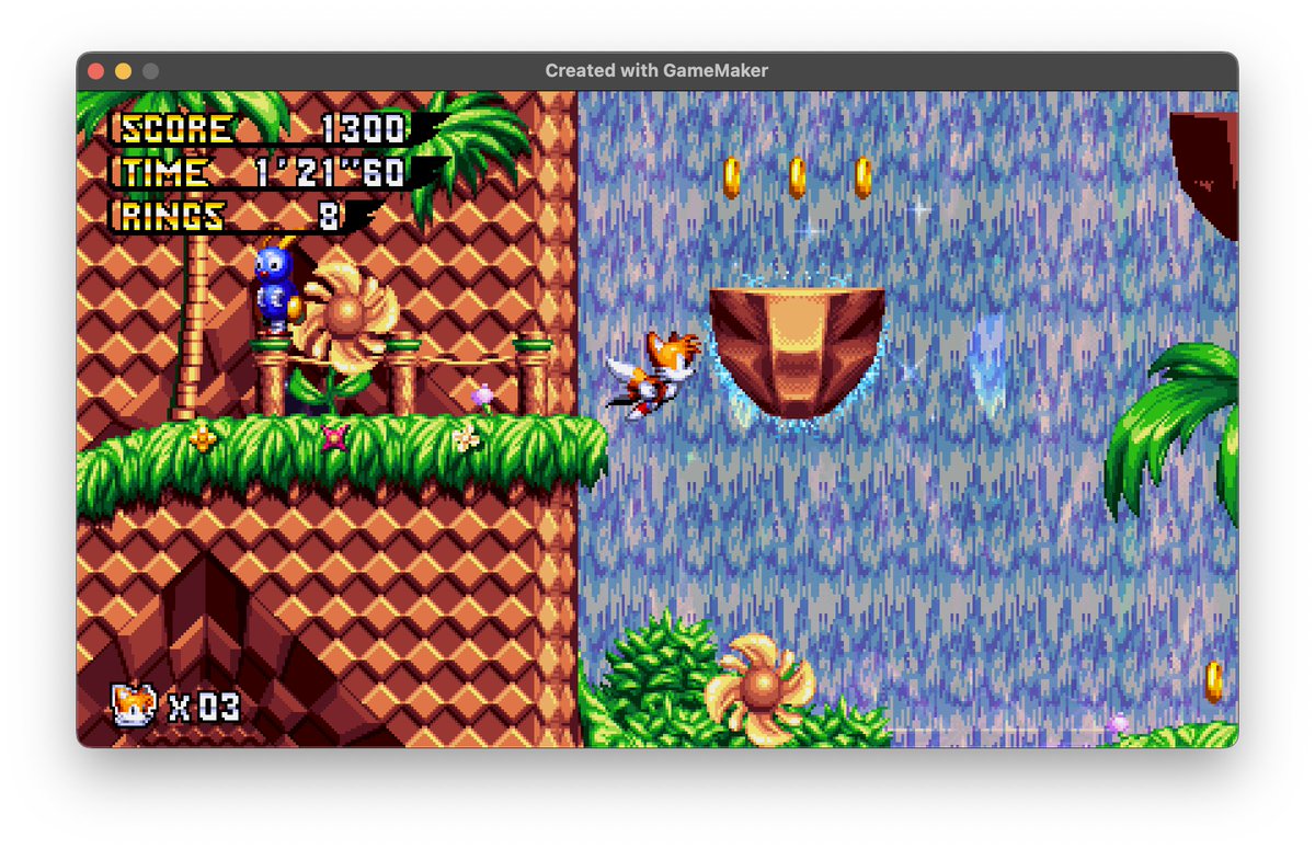 SonicLegends20's tweet photo. CGS is now happening on the 22nd, as opposed to the 15th. With this we've been able to update and improve upon the alpha demo release.   

Alongside this, we will be releasing versions for other systems like MacOS!   

(Do note that MacOS may output a different color palette.) https://t.co/AS9wWZWIv2