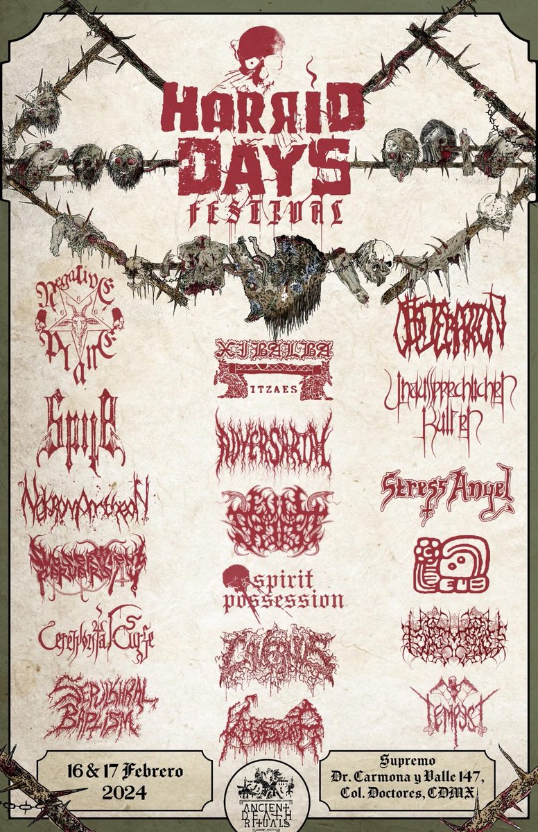 BBeat105's tweet photo. #Rottenness, #2MinutaDreka, #AhumadoGranujo, #Spasm, @DISGORGEband, #ChAhom
#JMBooking, #HorridDays
#StayBlast
#BlastBeat105 https://t.co/GKUVqORc4S