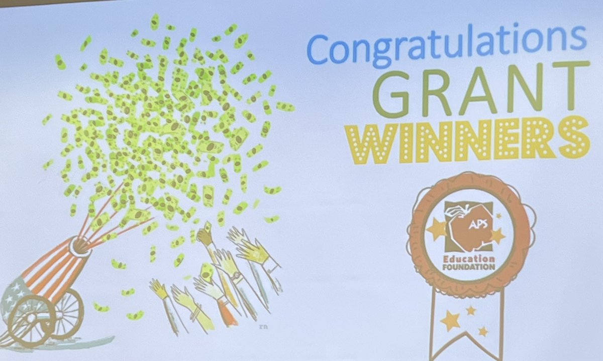 Thank you so much to <a href="/APSEdFoundation/">APS Ed Foundation</a> for awarding Osuna the Guhl Early Literacy Award for our decodable text library grant! You are helping make our instructional dreams come true! Thank you! Thank you! Thank you! 🧡🐅 #GoTigers #ScienceOfReading