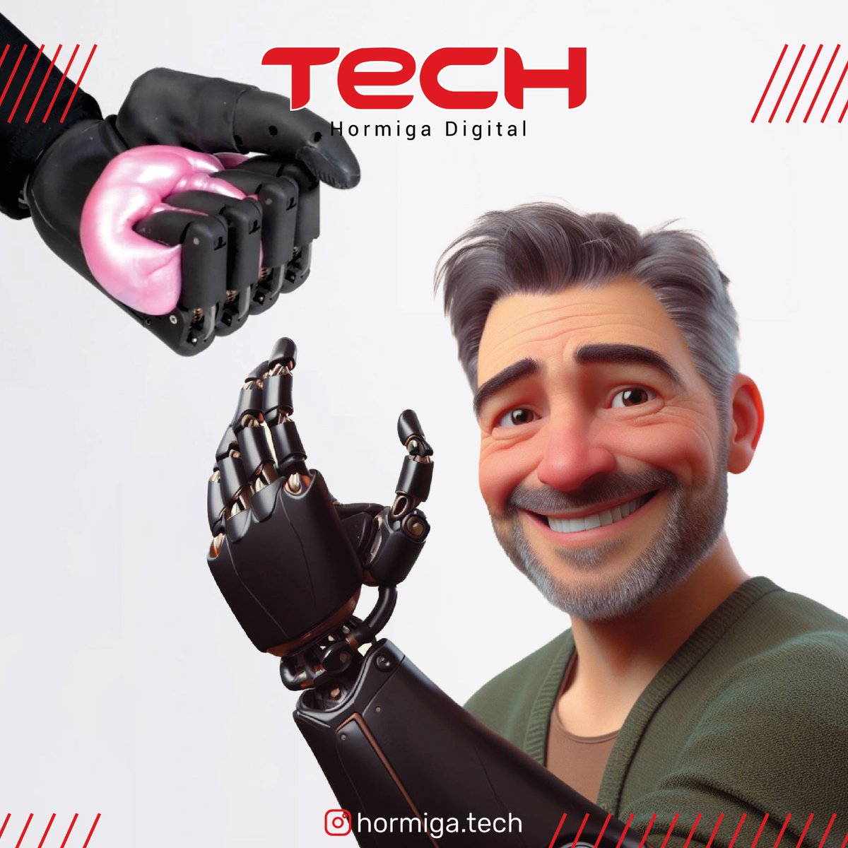 Hormigadigital's tweet image. CREAN UN MANO BIÓNICA CAPAZ DE SOPORTAR HASTA 40 KILOS  #zeus #bionichand #manobionica #protesis  
youtu.be/-FpCWRpSY1U?si…