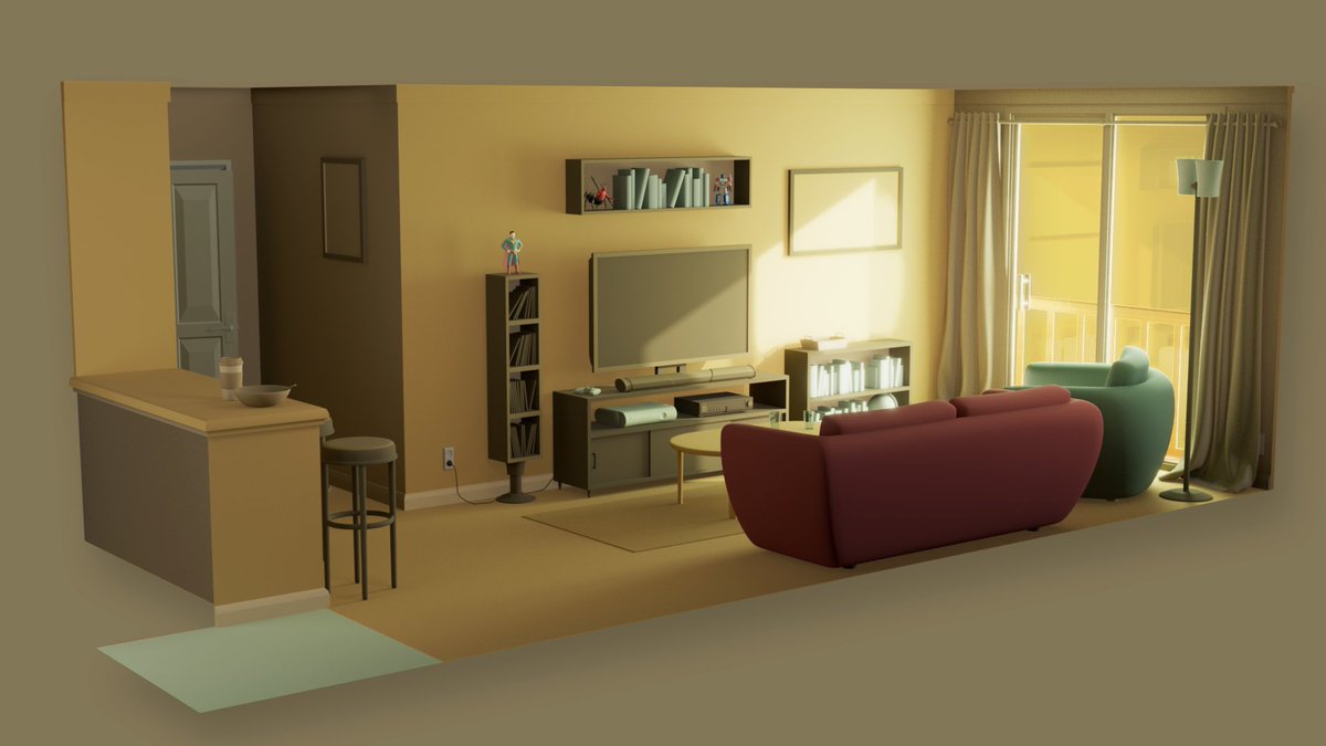 Matthew_V_'s tweet photo. Finally finished this one! its an environment based on artwork by @MosNesTweets 
https://t.co/fiWKpD6GYE
#3dartwork #3D #3Dartist https://t.co/QdYO3c0Ldx