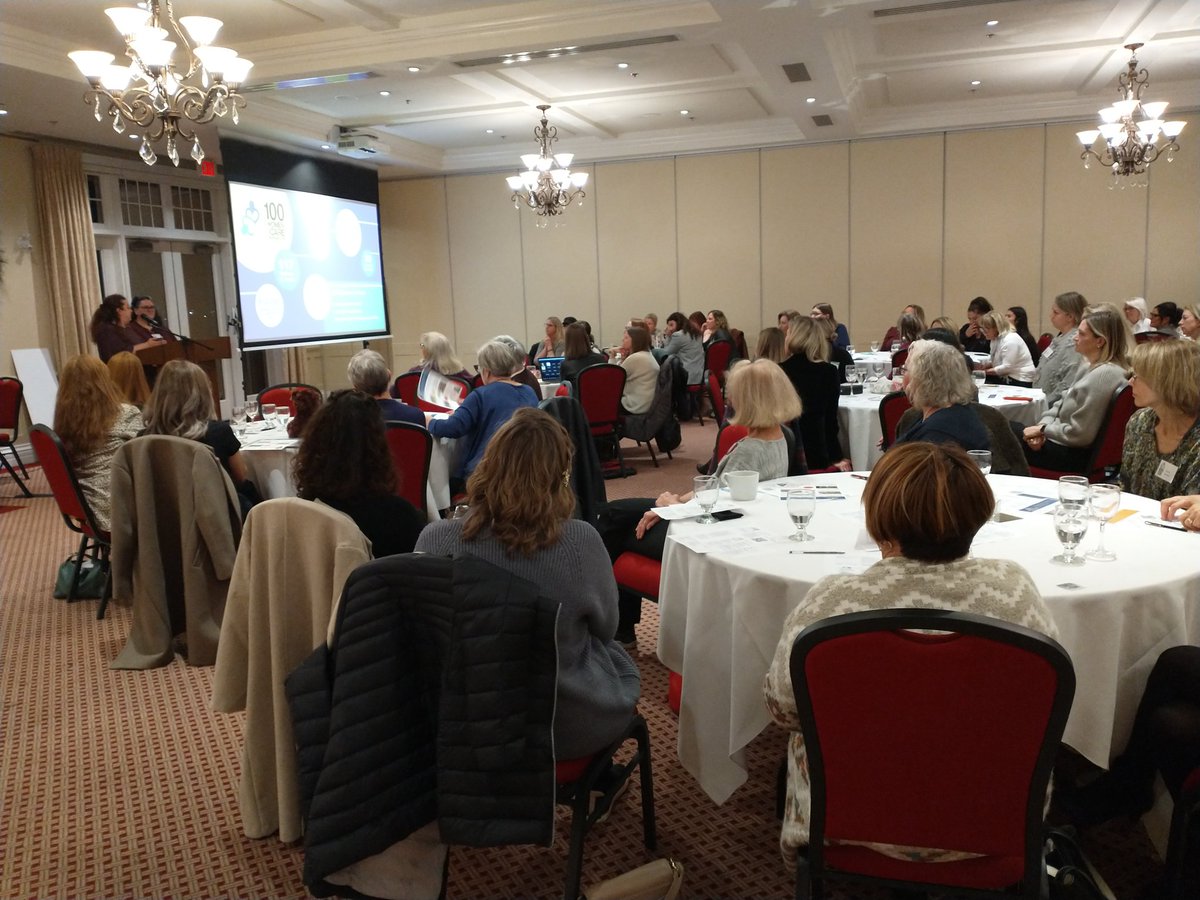 100 Women Who Care Burlington gathered tonight for their final charity choice of the year....deliberating now on three deserving groups, nominated by members.... congratulations to an incredible group of women! <a href="/100WomenBurling/">100 Women Burlington</a>
