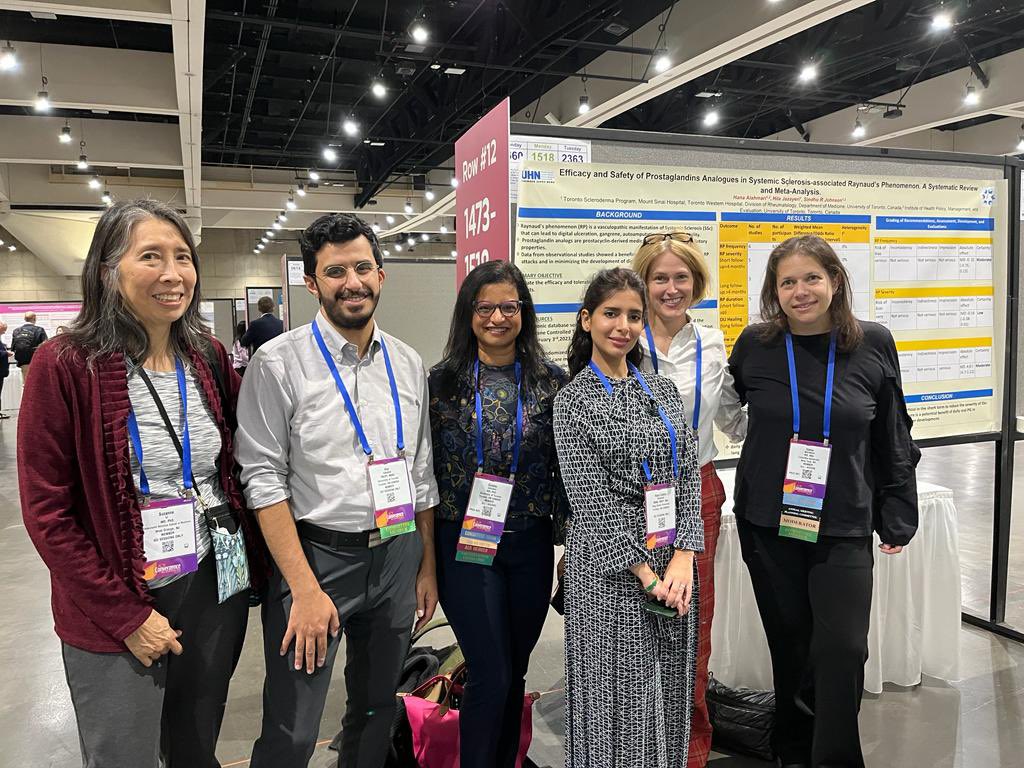 SindhuJohnson5's tweet image. World 🌎 class #Scleroderma research 🔬 &amp; networking at the #ACR23 #Scleroderma poster session! @YaleScleroderma @AboabatAos @HanaRheum @DrBernstein @ACRheum @suzli_prh #TorontoSclerodermaProgram