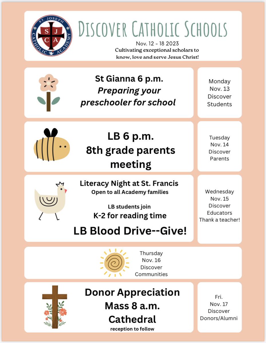 Join in right here in St Joe! #WatchUsGrow