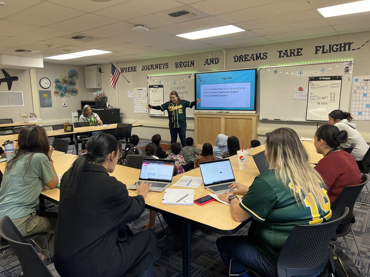 HUGE thank you to Miss Felix for putting together our Choose Your Own Adventure -Math PD! In this last session, teachers got to implement their learning with ELP students. #teamwayside #teambcsd