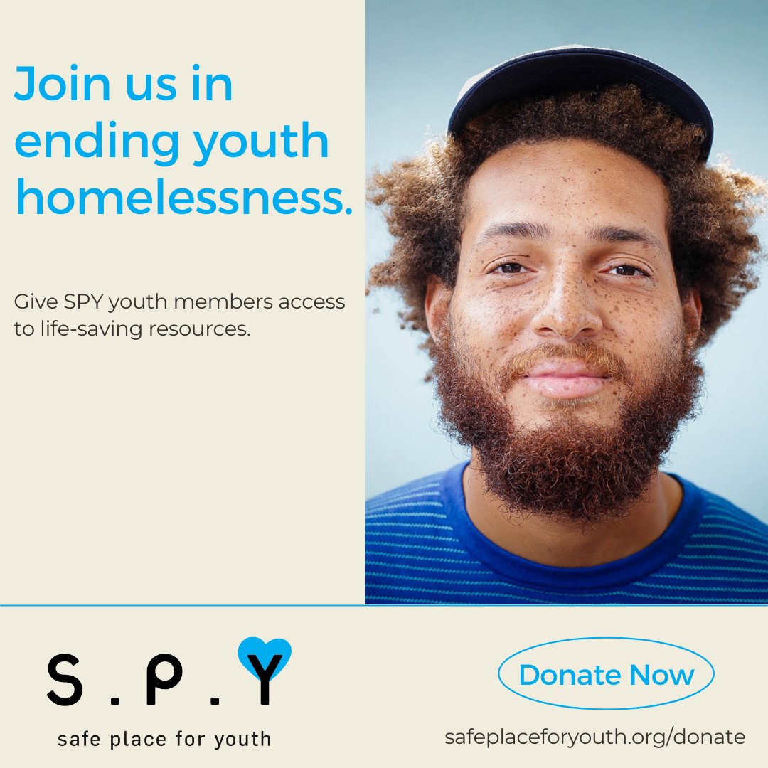 In 2023, SPY served 1,718 of the nearly 4,000 youth experiencing homelessness in LA through housing, case management, mental health services, and more! Join us in the 2023 campaign to end youth homelessness by starting your fundraising page here: ow.ly/tKJM50Q7g4V