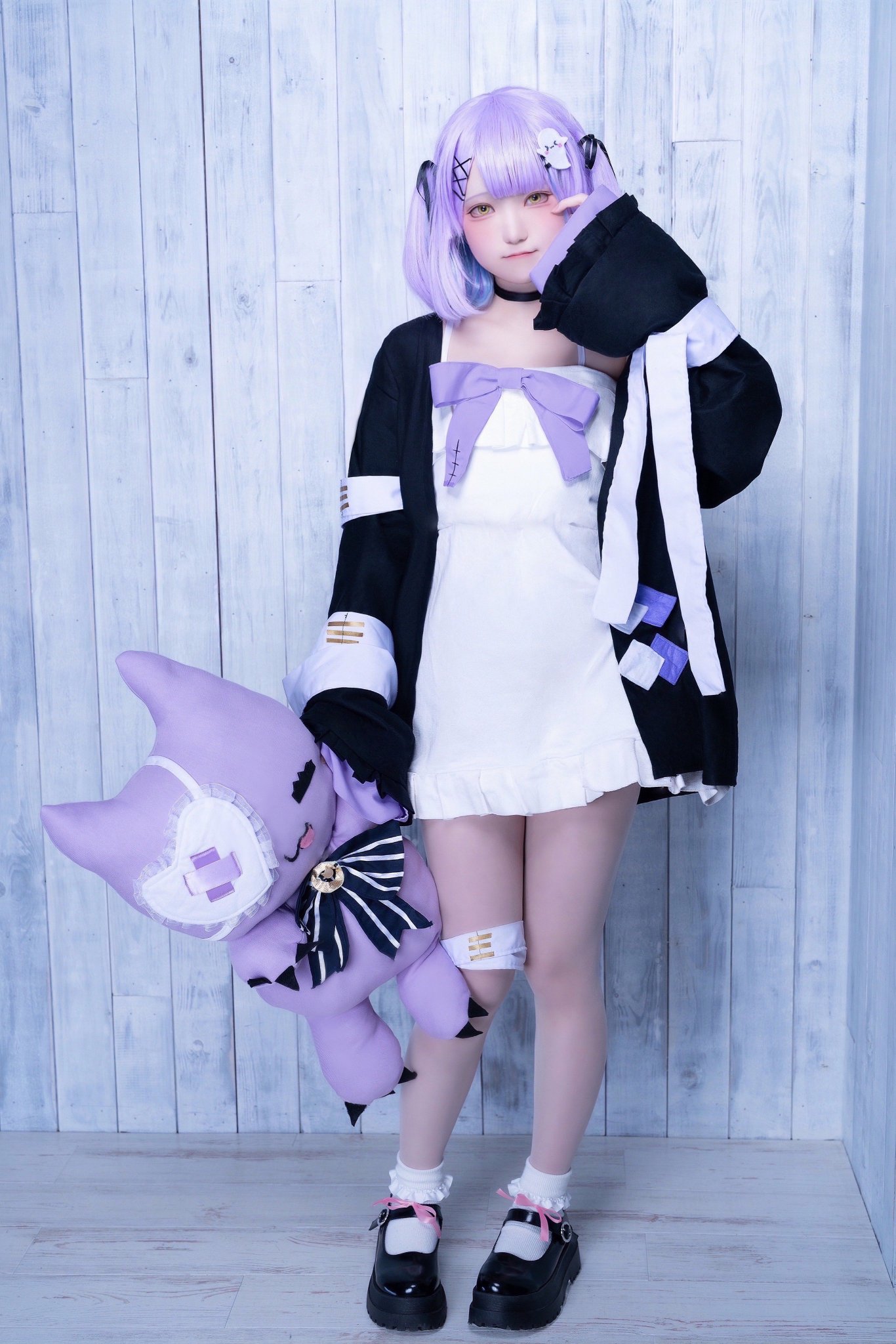 ぶいすぽっ！ 紫宮るな コスプレ 衣装 ウィッグ 紫宮るな コスプレ ぶいすぽ
