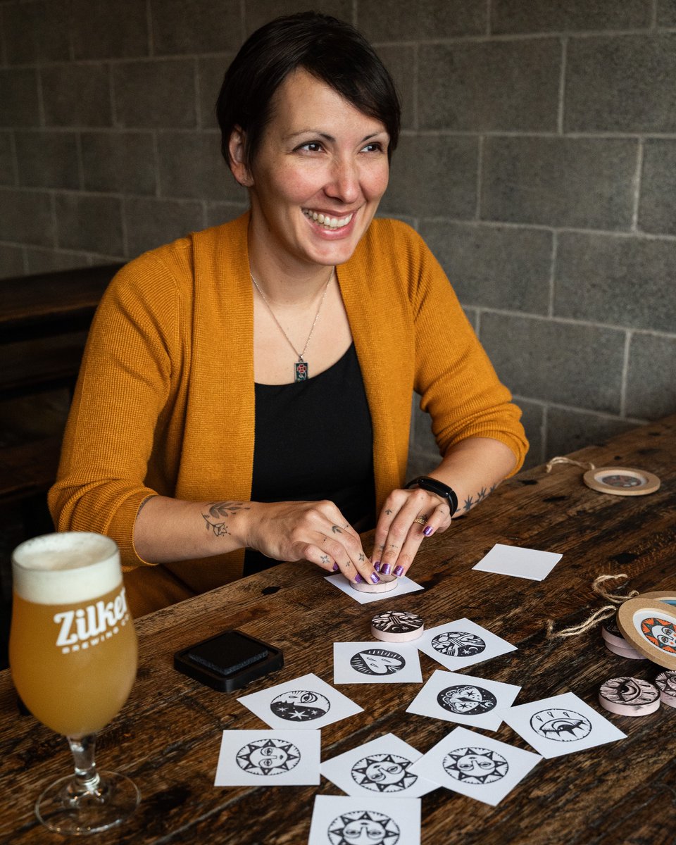 ZilkerBeer's tweet photo. EAST BRUNCH &amp; PRINTMAKING WORKSHOP w Saira Holland

Saira will guide you through basic printmaking in our taproom this Sun 11/19 11A-2P. This workshop is free and open to all ages–see y’all there!
#eastaustinstudiotour #eastatx #atxart #zilkerbeer #zilkerbrewing https://t.co/BvheIWwCVq