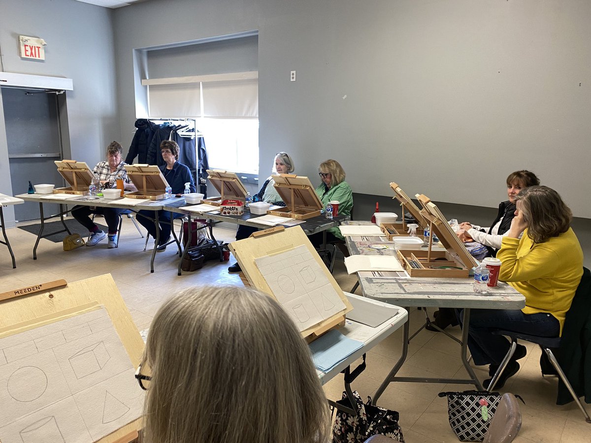 Great fun and learning today with Martina Bruggeman!