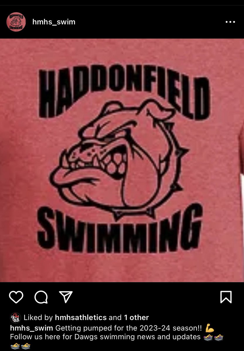 Haddonfield Swimming (@hmhs_swim) on Twitter photo 2023-24 season is right around the corner!!
Follow <a href="/HMHS_swim/">Haddonfield Swimming</a> on Instagram this season to stay up-to-date with Dawgs Swimming! 2023-24 season is right around the corner!!
Follow <a href="/HMHS_swim/">Haddonfield Swimming</a> on Instagram this season to stay up-to-date with Dawgs Swimming!