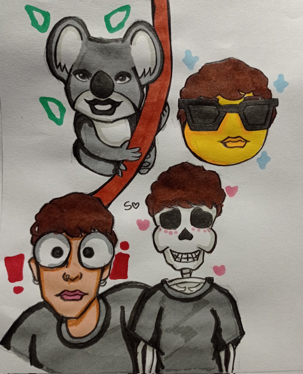 Silverwing_21's tweet photo. 🐨😎😳💀
Dibujos ultraserios de @Robleis01 cuando probaba filtros de TikTok ayer :]
Espero les guste <3 https://t.co/r4TxPF4orZ