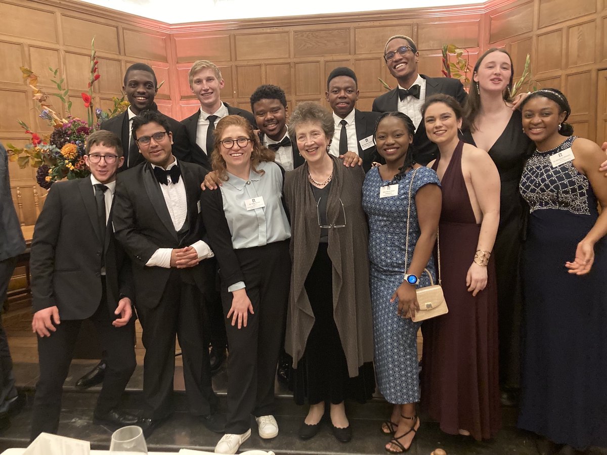 The Southern African #RhodesScholars thoroughly enjoyed the Class of 2023 Coming Up Dinner on Friday, 10 November 2023 in Oxford. Sincere thanks to the #RhodesHouse Team for making this rite of passage such a special occasion for our Scholars. @rhodes_trust