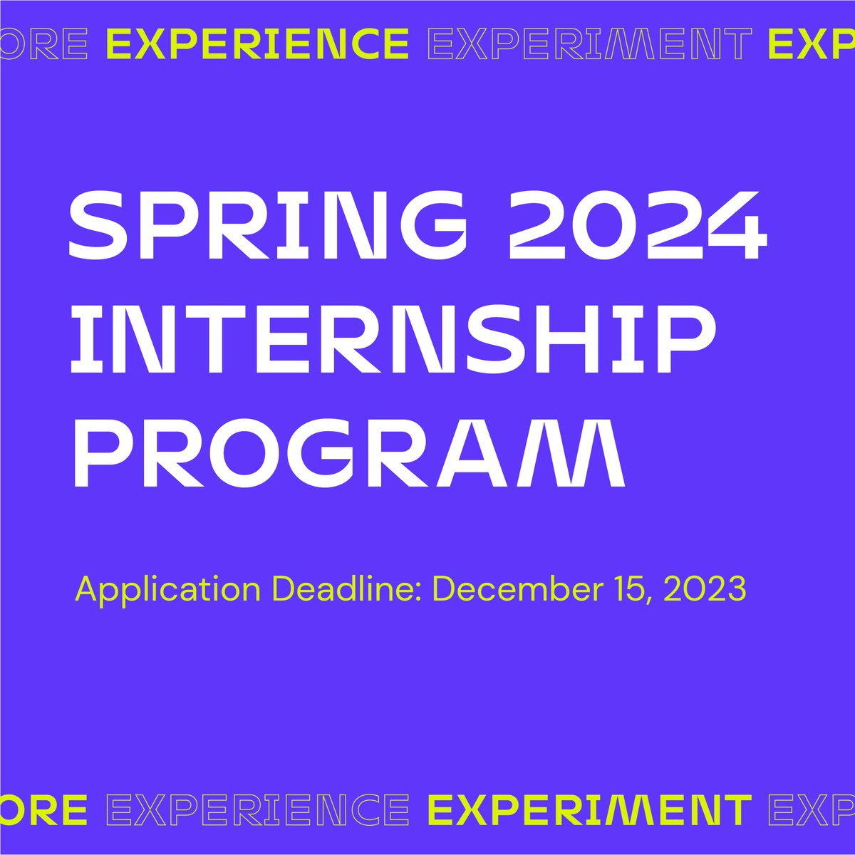 bemiscenter's tweet image. Applications are now open for Spring 2024 Internships at Bemis Center! Artist-in-Residence + Sound Artist-in-Residence interns wanted - apply by December 15, 2023. Link in bio or visit bemiscenter.org/internships.

#Internships #OmahaInternships #ArtInternships #BemisX #university