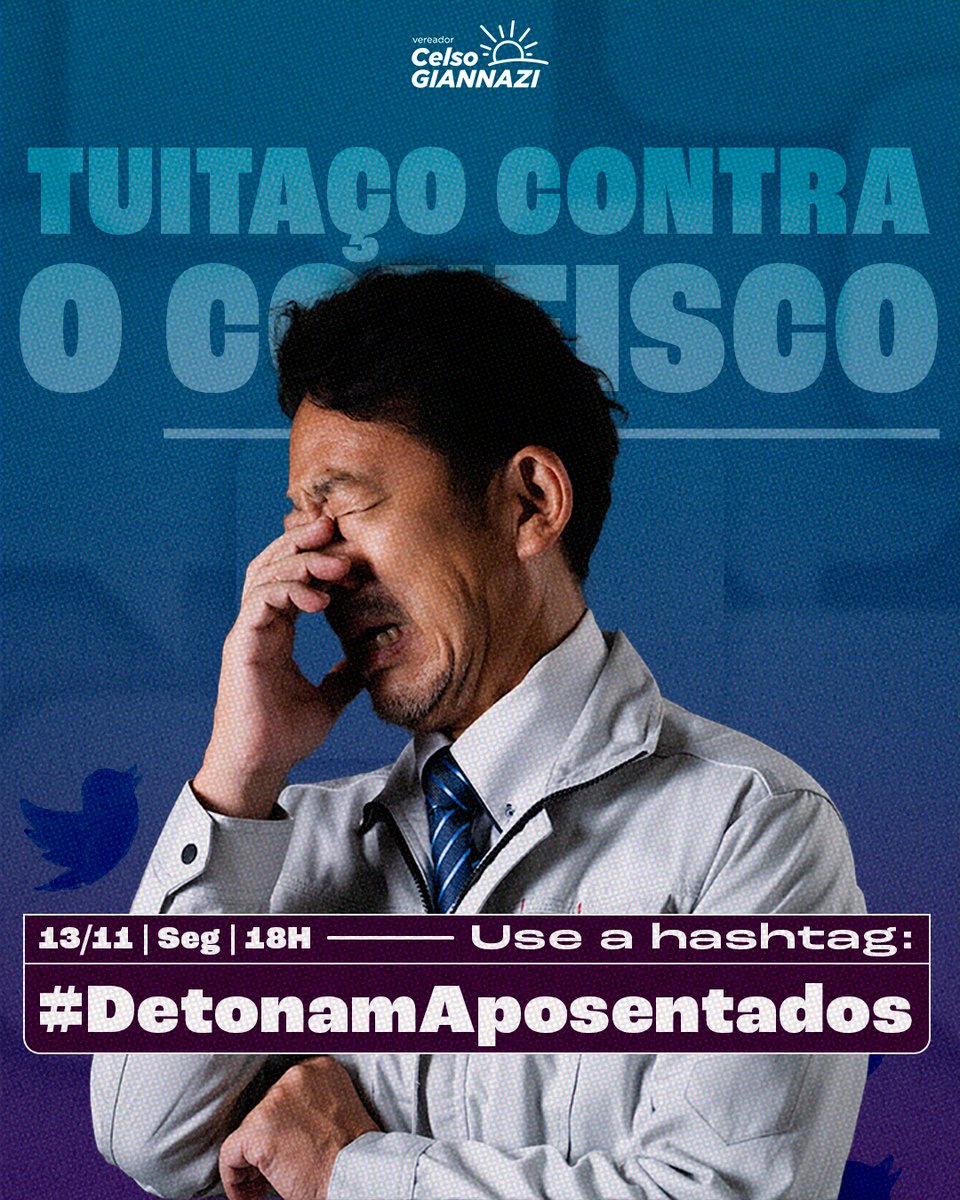 <a href="/parasamuel/">Samuel Felix🚩</a> <a href="/LulaPTnosTrends/">Lula PT nos Trends</a> <a href="/Alice_inland13/">Alice</a> <a href="/Dry_ie/">Drica 🚩🚩</a> <a href="/MaluNogueiraPT/">Malu Nogueira PT🚩</a> @AndradeKhoury <a href="/arya_cristtina/">Cristtina Arya</a> <a href="/InesNasciment12/">Ines Nascimento</a> <a href="/robeuman/">Roberto Suman ★彡 🇧🇷🚩</a> <a href="/BelleBelle_VAL/">Belle Janja Val💓</a> @Vanderl30432346 Boa noite SAMUEL
que  calor ♨️
Sampa fervendo  e os aposentados na luta 😐
A revogação imediata do artigo 149 da EC 103/19 é crucial para resguardar os direitos dos aposentados. 
e a participação de todos é fundamental 😊
#DetonamAposentados