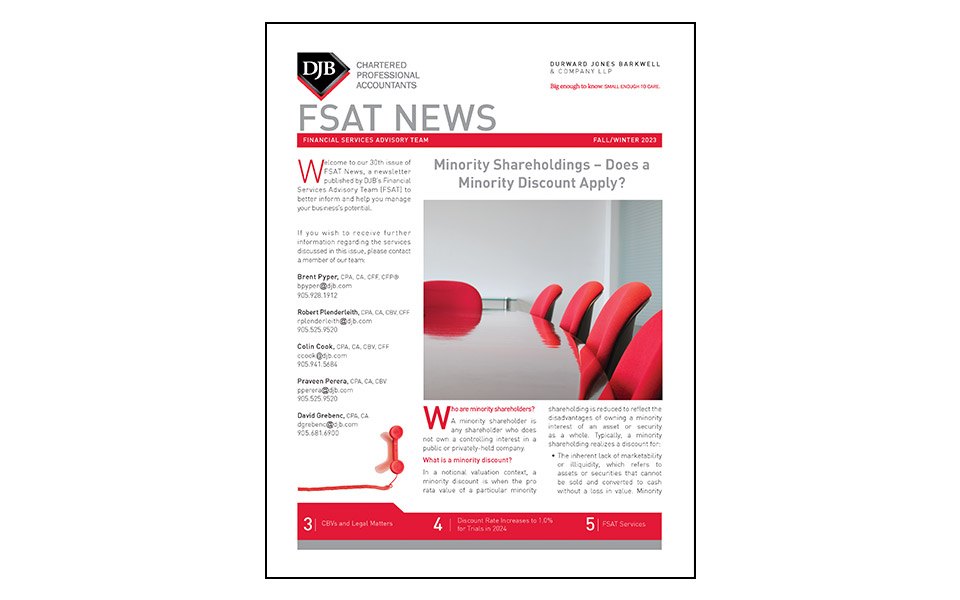 DJB_accounting's tweet image. The latest edition of #FSAT News is now available. This newsletter is a useful reference to better help you manage your business’s potential: bit.ly/40DvG1X #businessvaluations #losscalculations