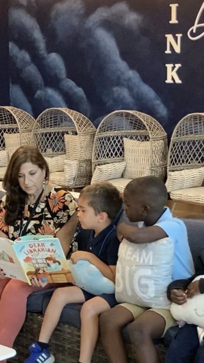 Today was magical! 
I picked up this book to read and a 1st grade student took over and read it to the whole class!