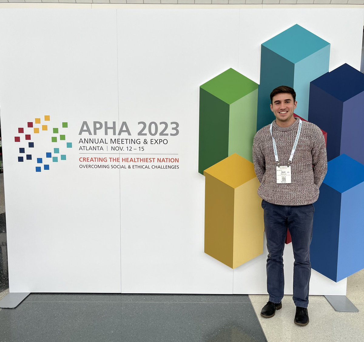 n_mancuso1's tweet image. Second year at APHA and excited as always to rep @EmoryRollins 🙌 It’s already been a blast reconnecting with classmates and colleagues from around the country.
Lots of important public health work being shared along with some really innovative research methods #APHA2023