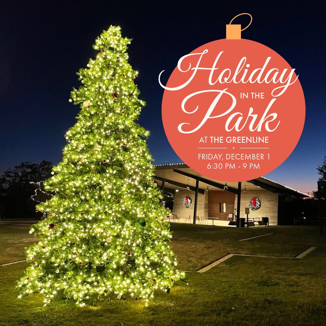 Join us for an evening of holiday cheer! ✨ Bring your family and friends to enjoy photos with Santa, hot chocolate, popcorn, and a screening of The Polar Express. We hope to see you there! RSVP at fb.me/e/3ctezfkCH. 🎄 #LiveBrooks #greenlinesa #satx #holidayinthepark