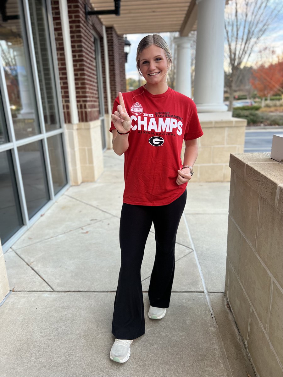 AlumniHallUGA's tweet photo. Congrats to our UGA Women's Soccer Team! 🏆  SEC Championship shirts are available now in-store and online #GoDawgs #SEC #AlumniHall
https://t.co/XqodD5sErW https://t.co/pADdTMLv07