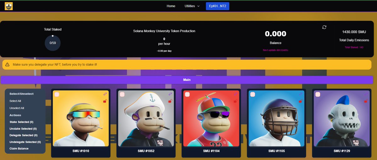 Solana Monkey University | #Get2Class tweet media