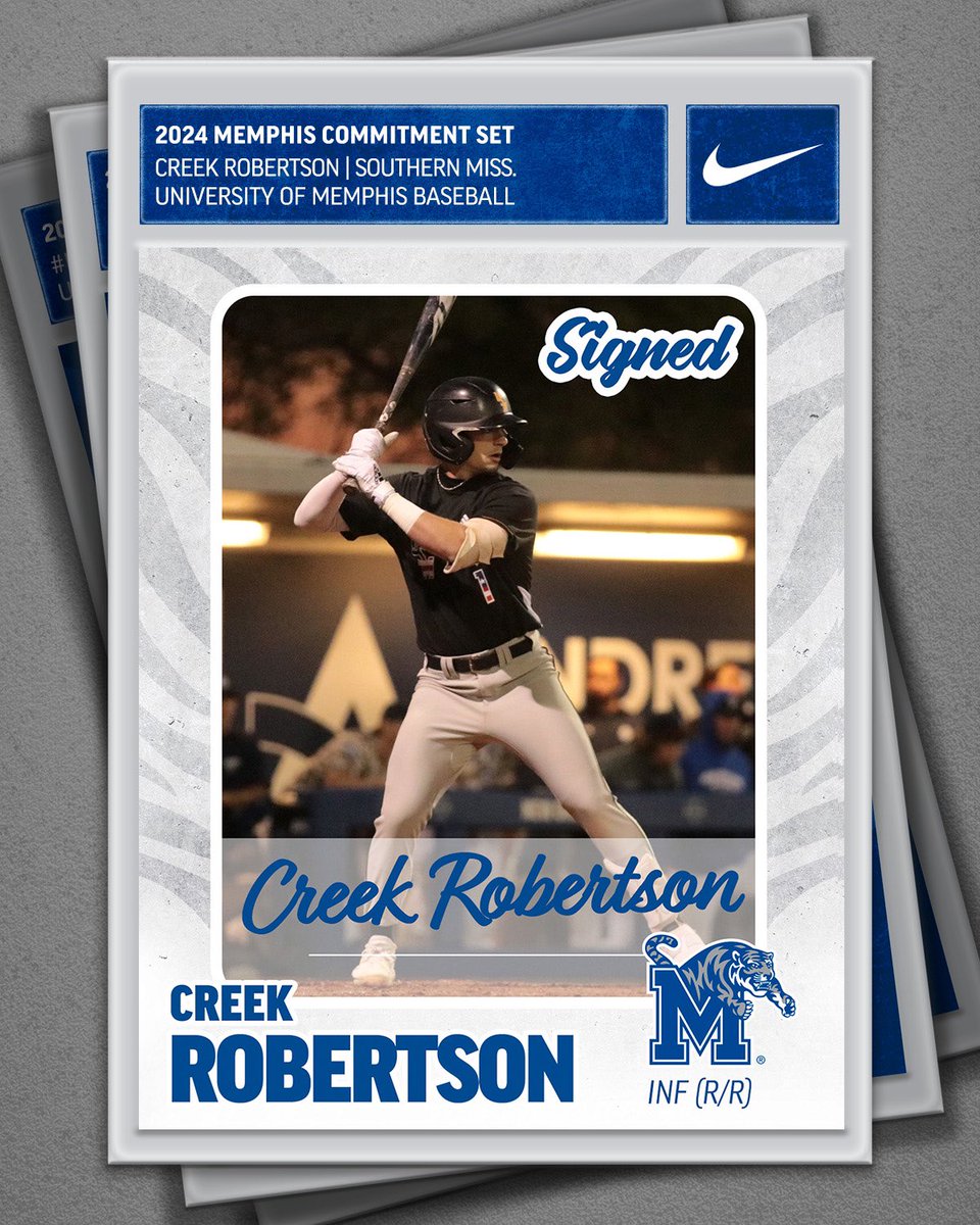 Smoothest hands in the South.

Welcome to the 901, <a href="/CreekRobertson/">Creek Robertson</a>!

#GoTigersGo | #MemphisRising