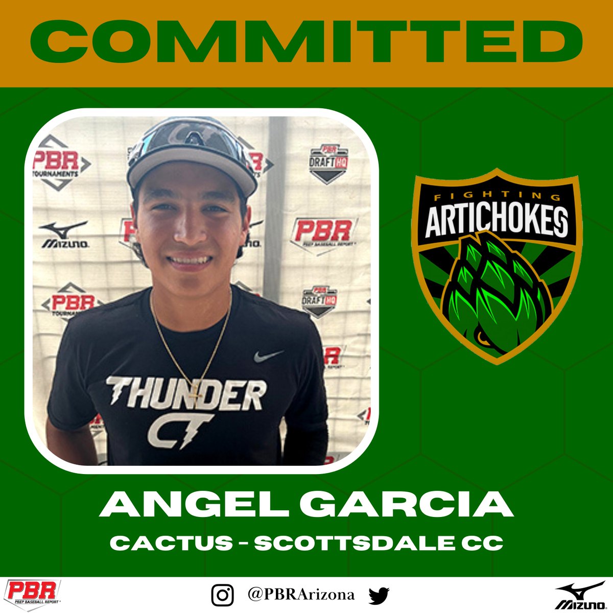 PrepBaseballAZ's tweet photo. 🚨𝐂𝐎𝐌𝐌𝐈𝐓𝐌𝐄𝐍𝐓 𝐀𝐋𝐄𝐑𝐓🚨

'24 SS Angel Garcia (Cactus) has announced his commitment to Scottsdale CC.

👤 https://t.co/L9sDppekul || #BeSeen https://t.co/3E3dKbI8jj