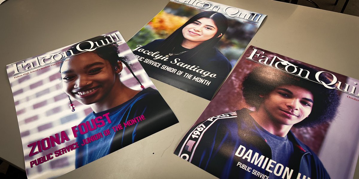 Doing what we do…students &amp; teachers of the month. Truly enjoyed taking these stars photos! <a href="/FulComMagnet/">Academy of Communications</a>