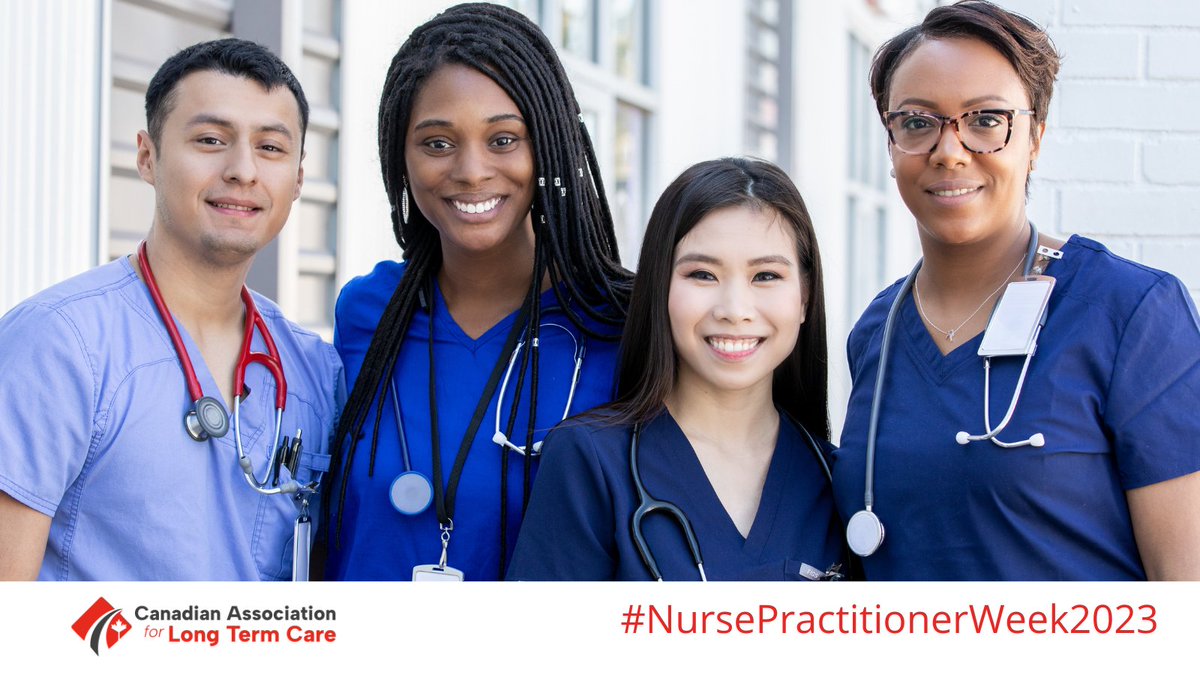 Frontline staff are the backbone of our sector. We are pleased to have this opportunity to recognize, honour &amp; celebrate the incredibly important role that Nurse Practitioners play in our health care system. 

#NPWeek