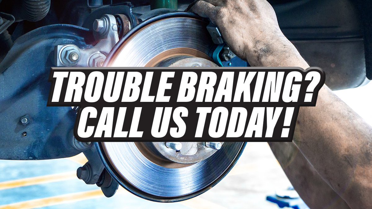 You should be able to brake quickly and safely. We can replace your brakes if they're not as good as they used to be.
