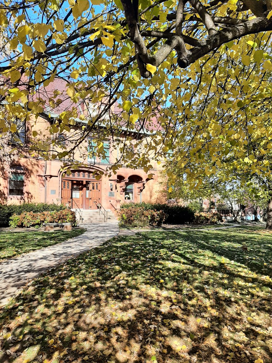#Evanston. Thanks to everyone who came out to the 125th Anniversary Open House yesterday! It was a fun and festive event. Thank you all for your support and friendship. Here's to the next 125! And see you at the house again soon! Pictured: the Dawes House today, Nov. 13, 2023.
