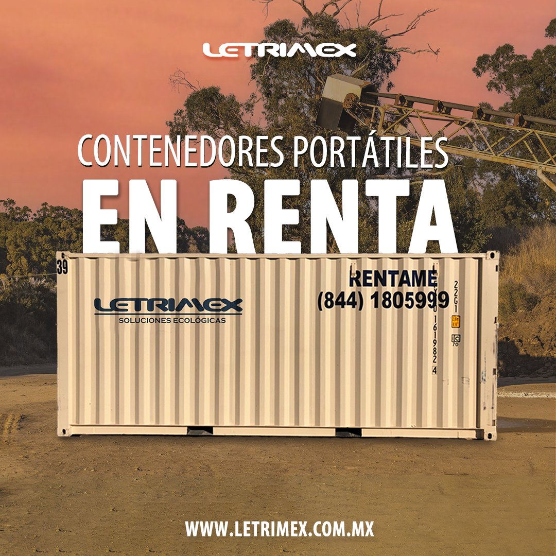 Letriimex's tweet photo. #contenedores portátiles en #renta .Ideales para ese espacio extra que necesitas para guardar tus materiales de #construcción en la obra de forma segura. Contáctanos para cotizar al 8113588918
Conoce más sobre este y otros de nuestros servicios en https://t.co/1llNL6TPiB https://t.co/6AW3uHqlvz
