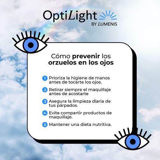 LumenisMx's tweet photo. Mantén tus ojos libres de orzuelos:
Prioriza la higiene de manos antes de tocarte los ojos.
Retira el maquillaje antes de acostarte.
Asegura la limpieza diaria de tus párpados.
Evite compartir maquillaje.
Mantener una dieta nutritiva.
 #doctores #tratamiento #lumenis https://t.co/1MkwXlGGHf