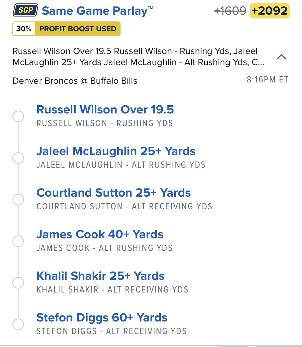 Gotta get back active with my Twitter I be forgettting 😂😂 NFL play 🤞🏾🍀🙏🏾 #GamblingTwitter #Gamblingx 

The Parlayers Club ✅