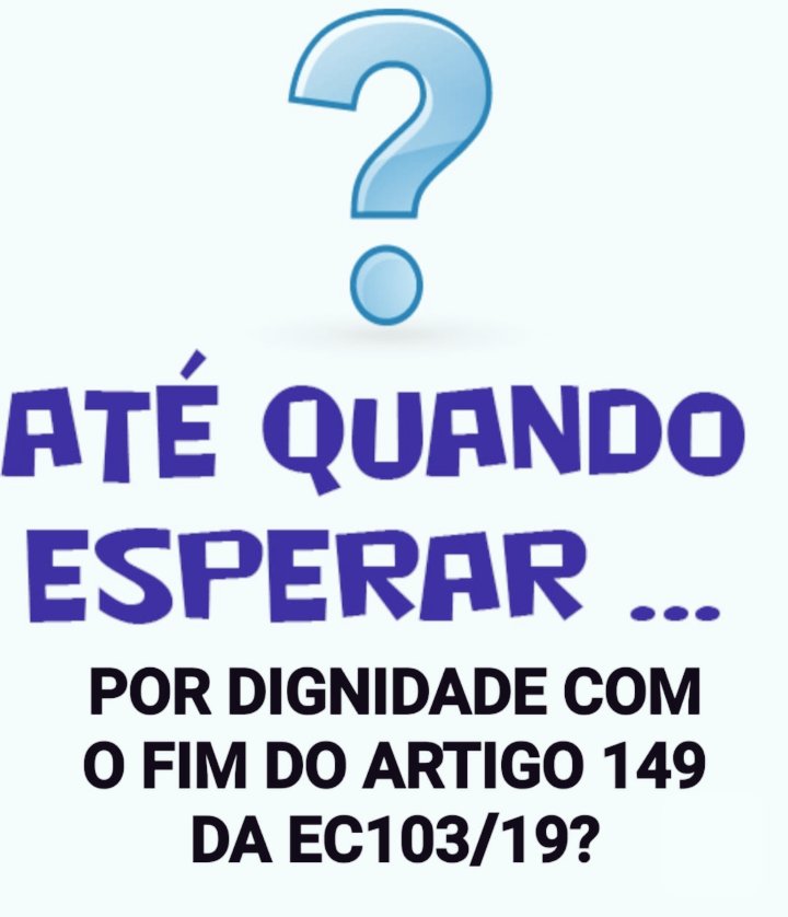 <a href="/CelsoGiannazi/">Celso Giannazi</a> "Proteger os direitos dos aposentados requer ação imediata: revogar o insuportável art 149 da EC 103/19. <a href="/AdvocaciaGeral/">AGU</a>
<a href="/jorgemessiasagu/">Jorge Messias</a>
<a href="/CarlosLupiPDT/">Carlos Lupi 🇧🇷🌹</a>
<a href="/LulaOficial/">Lula</a>
<a href="/simonetebetbr/">Simone Tebet</a>
<a href="/Haddad_Fernando/">Fernando Haddad</a>
<a href="/STF_oficial/">STF</a>
<a href="/edweck_rj/">Esther Dweck</a>
Justiça sem Fake News
#DetonamAposentados"
