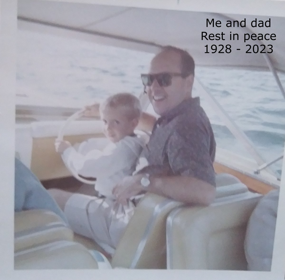 My father passed away last Thursday. ☹