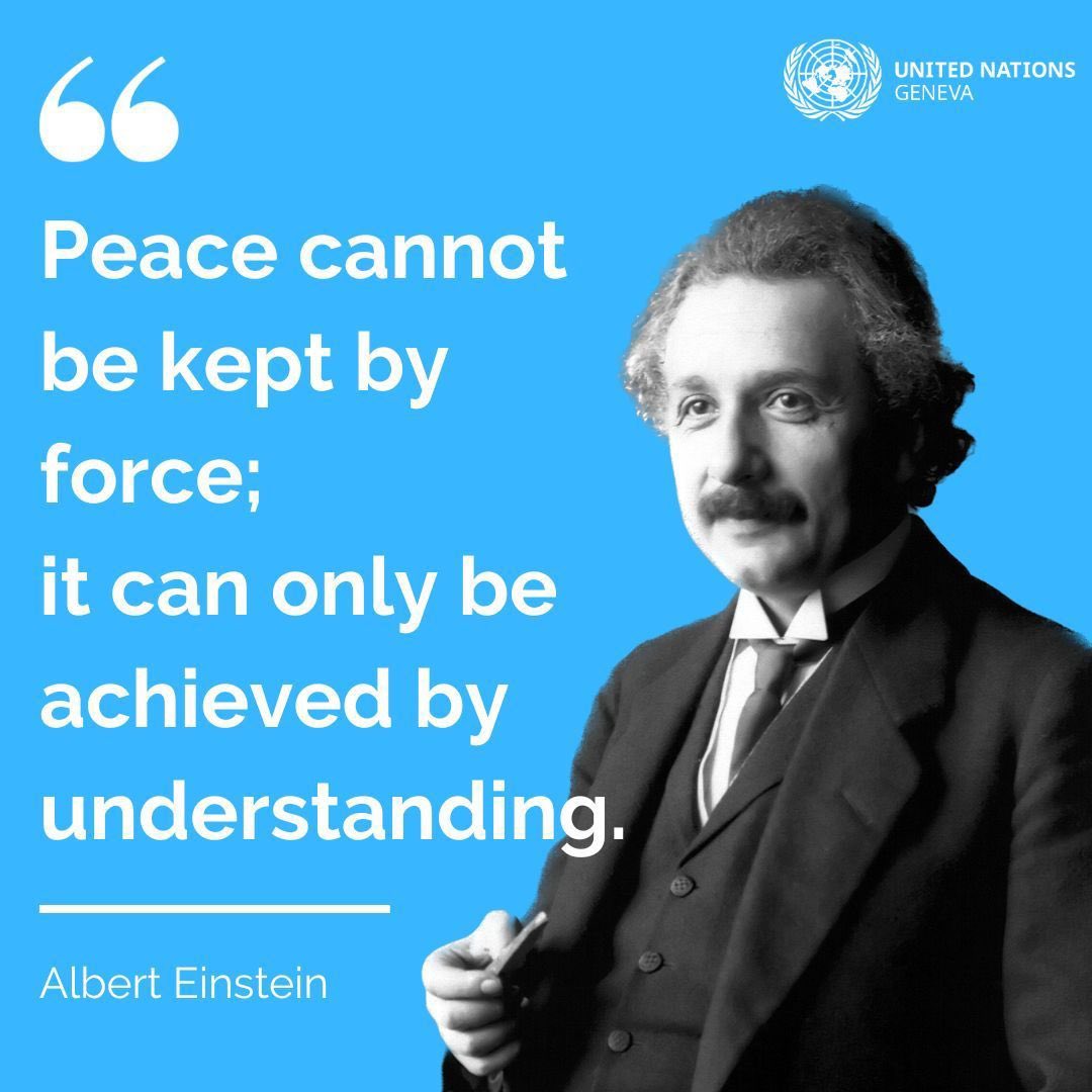 ACRA_SouthSudan's tweet photo. “Peace cannot be kept by force; it can only be achieved by understanding.”

-Albert Einstein https://t.co/SLctddBvmS