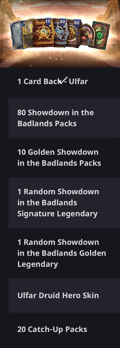 ben_heathstone's tweet photo. Quick giveaways provided by Blizzard! 🥰
🎁1 Badlands Mega Bundle &amp; BlizzCon Legendary Collection given here on Twitter 
🎁Same 2 prizes given on my Patreon : outstanding chance to win https://t.co/LUooLM61wV
🫡For entry: like, follow and reply your favorite class or BG hero https://t.co/kv6zhzTmVy