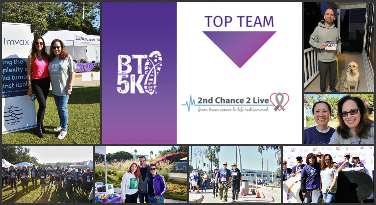 Go Team #2ndChance2Live! 🧠🏅💜

#BT5K #BT5KLA