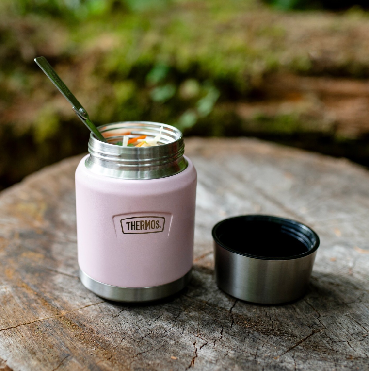 Warm up in the woods
Campers and hikers, bring along your favorite hot food in an ICON Food Jar to enjoy meals outdoors that you might not otherwise be able to experience. The 16oz version pictured here keeps food hot for up to 10 hours, ideal for a mid-hike snack break