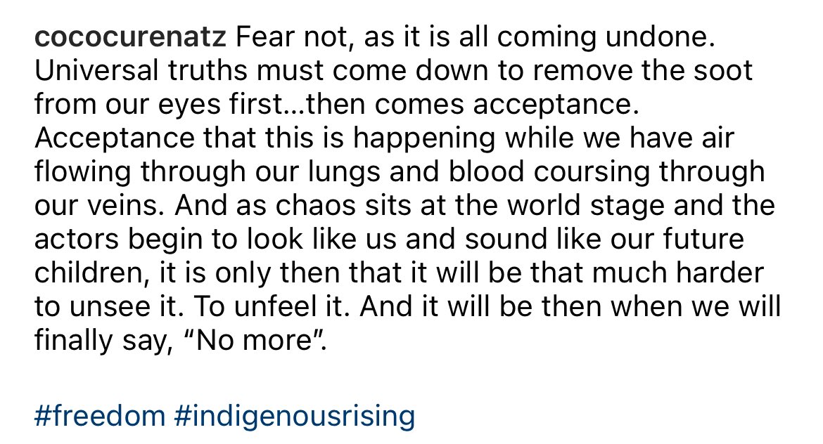 #freedom #justice #indigenousrising #unraveling