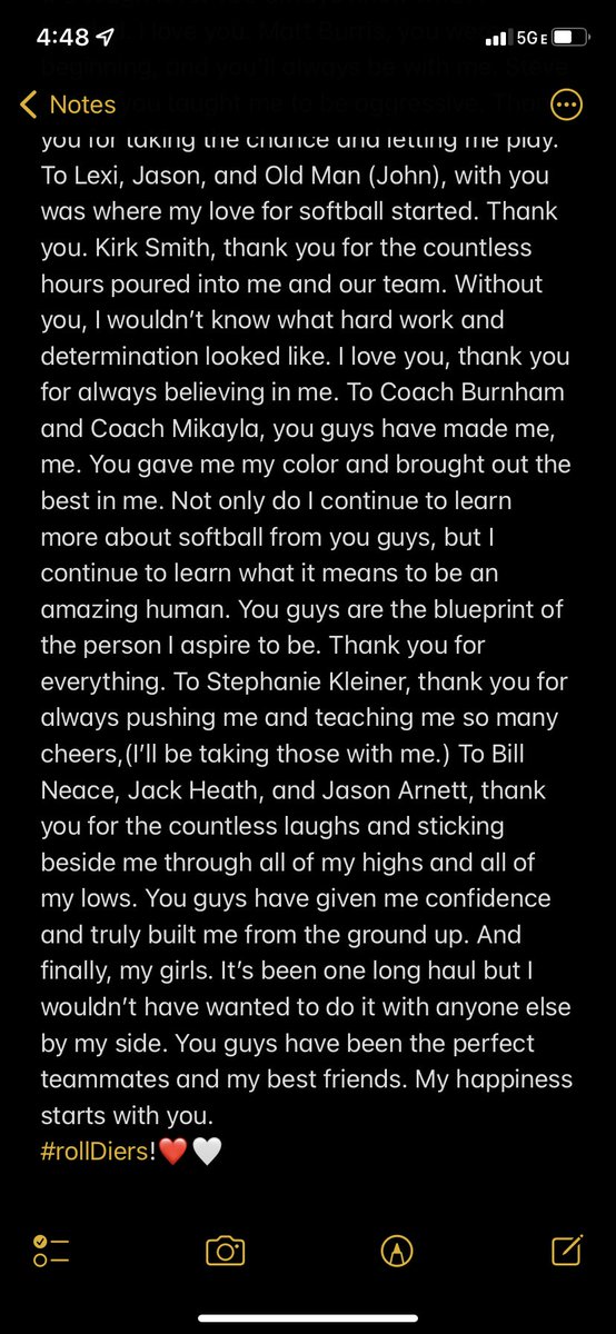 So excited for the next chapter! 
#rollDier ❤️🤍