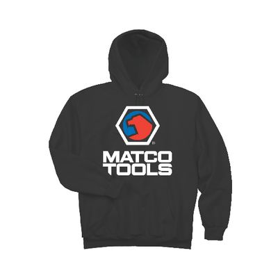 BLACK HOODED SWEATSHIRT | Matco Tools 'Great fit and warm and worth the money I would buy again' bit.ly/41KORaA