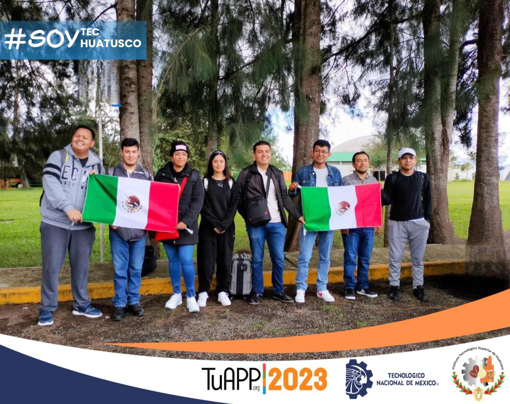 ITSHuatusco's tweet photo. Mucho éxito a los alumnos, alumna y docentes del ITS Huatusco de las carreras de ISC e IGE que nos representarán en el Torneo Universitario de Aplicaciones Móviles TuApp-2023 a realizarse en la Ciudad de Ibarra, Provincia Imbabura, Ecuador 🇪🇨
.
.
#TecNM #ITSH #TuApp2023 #Ecuador https://t.co/lDro4mGlAy