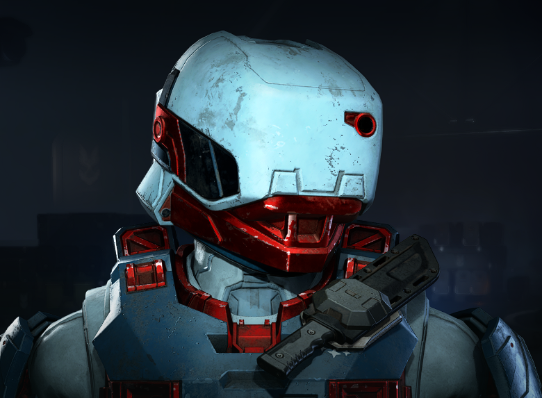 whaiesdev's tweet photo. @Halo @Unyshek @ske7ch it's me again, @Halo @Unyshek @ske7ch! Could we get the same coloration and visor rules of the new Gungnir applied to the Stormfall Gungnir attachment? The grey and orange just don't work for many, many coatings. https://t.co/vDTo9r4D2c