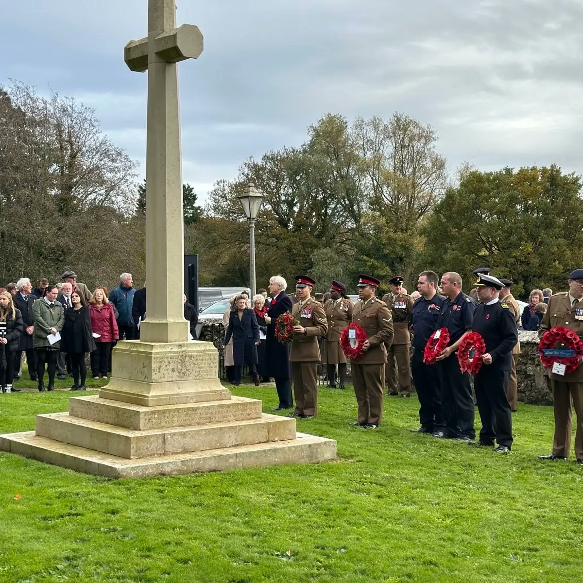 Yesterday members of the regiment took part in Remembrance parades and services in Southampton, Marchwood, Lyndhurst, Hythe, Beaulieu, Totton, Fawley, Gosport and Fovant. We Will Remember Them.