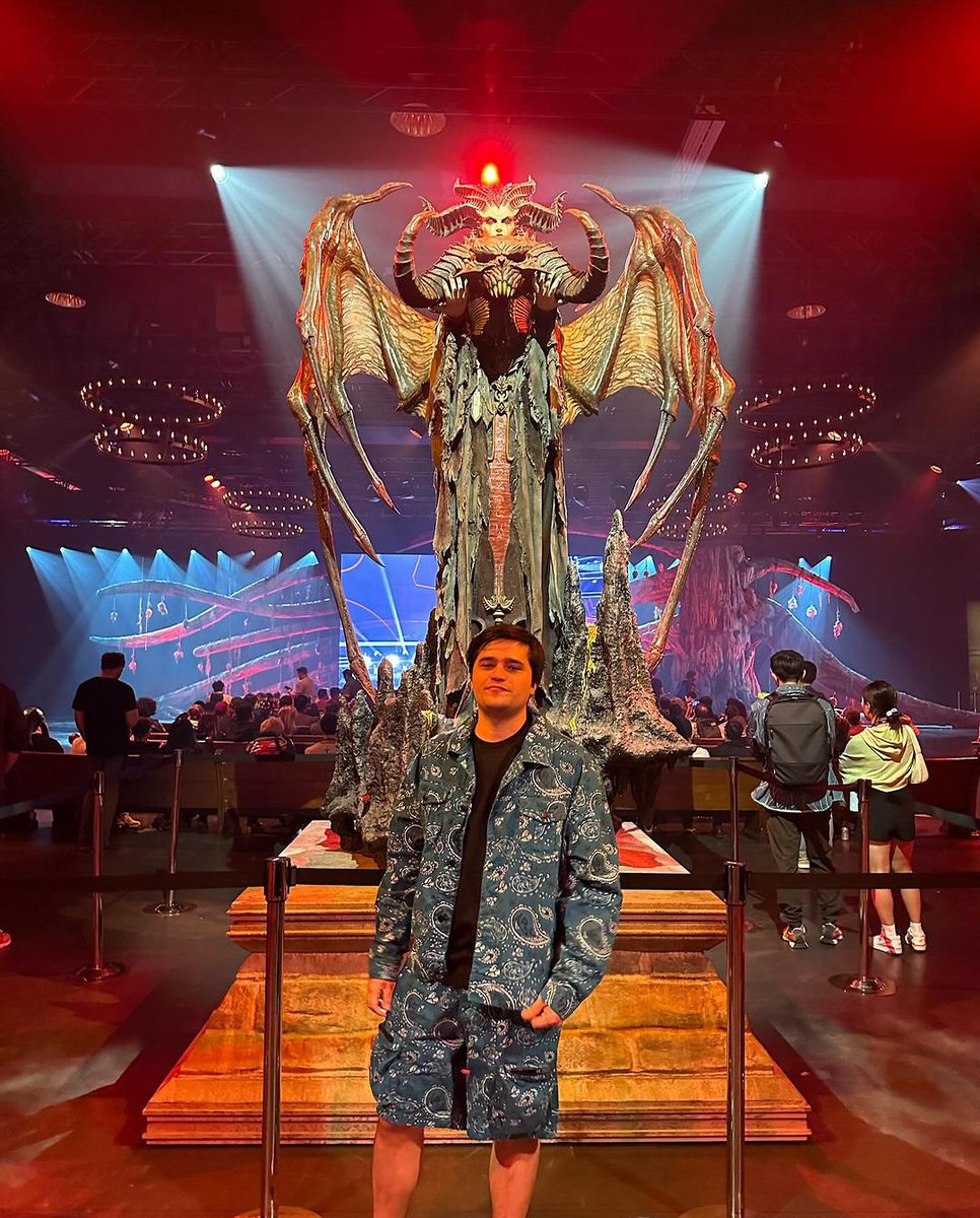 updates_filisgg's tweet photo. 📸|| Filis vía Instagram.
“Aun no me la creo que pude ir a una Blizzcon #filisgg ”. https://t.co/3oQjxTPxSe