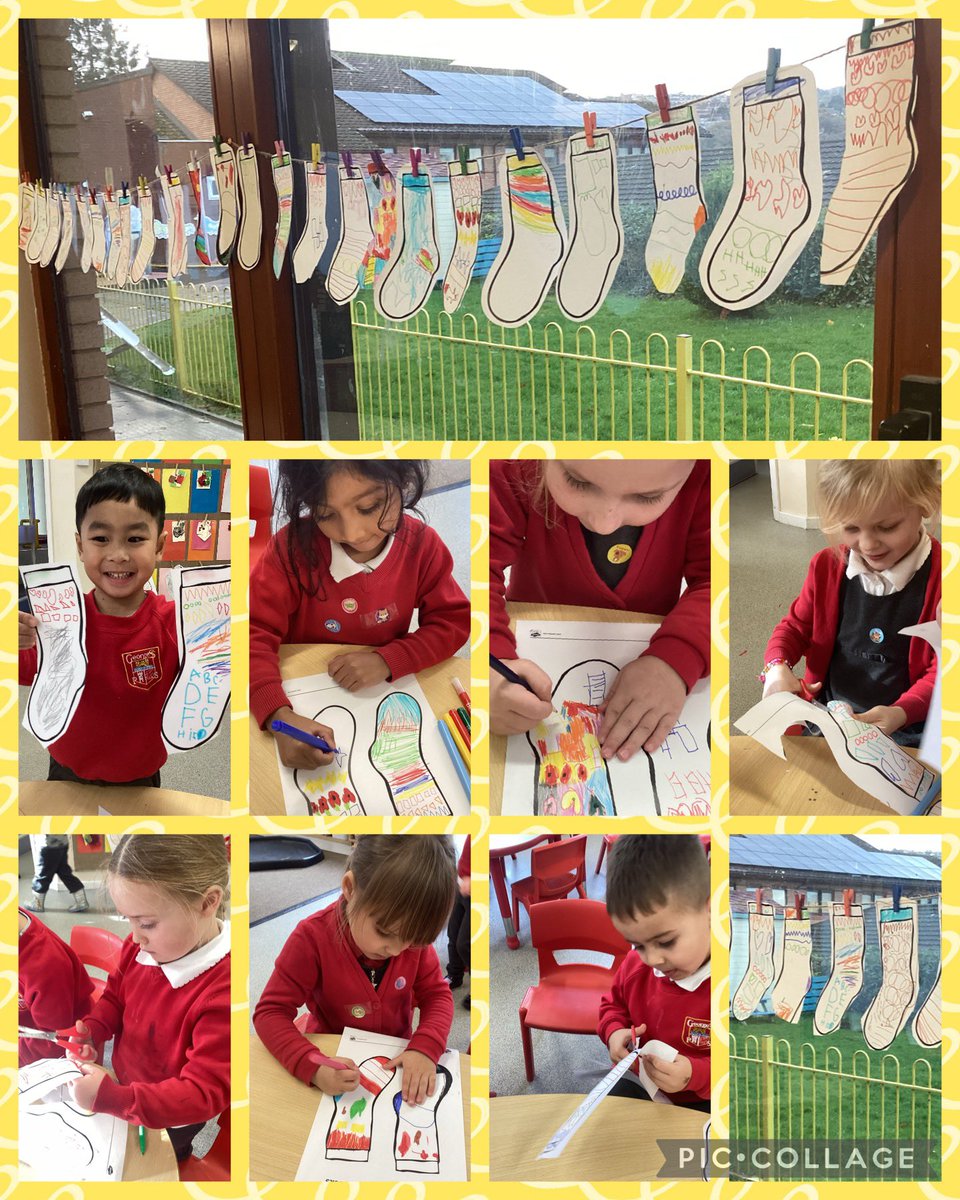 “Being different is what makes us interesting. It’s what sets us apart and makes us unique”

There was some fantastic mark making and design work on display in Reception today as the children designed their own odd socks. #OddSocksDay