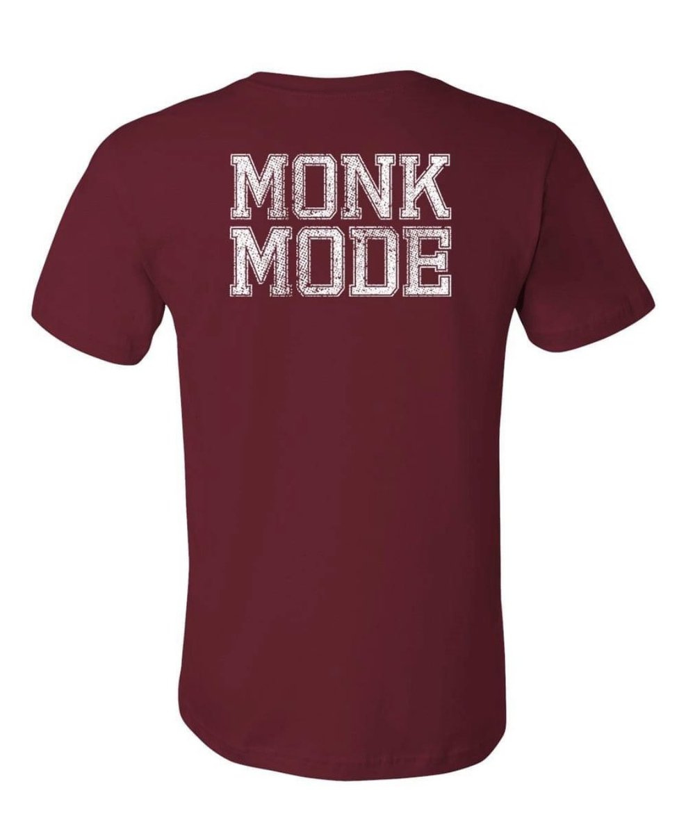 TheBC400's tweet photo. “Monk Mode” T-shirts and hoodies are back by popular demand! Support Back Military School’s wrestling program and add some monk style to your wardrobe! 
https://t.co/UoLf1J1gBm #thebc400 https://t.co/vBTjvKOYaH