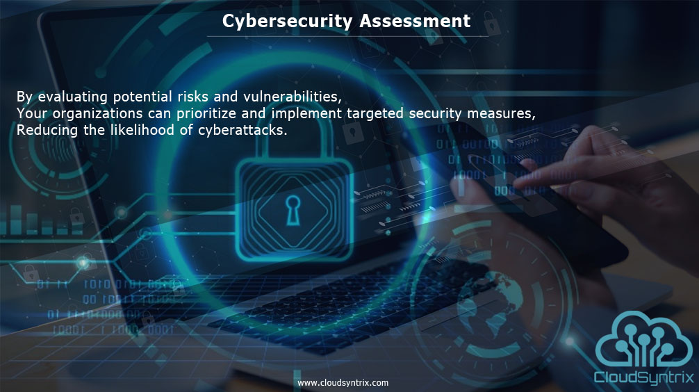 🔒 Strengthen your digital fortress with a thorough Cybersecurity Assessment! 

Discover and address vulnerabilities with precision using CSTX, our cutting-edge solution. 

Contact us at info@clousyntrix.com.

#Cybersecurity #CSTX #DigitalDefense #ITenvironment #NetworkSecurity