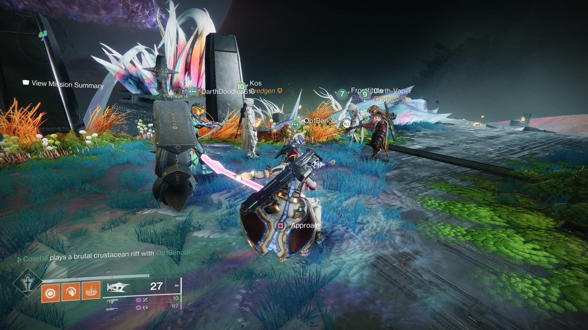 nanamatuk's tweet photo. Finished my first #RootofNightmares raid in Destiny 2. #TheMidgardians
#PS5Share, #Destiny2 https://t.co/Oc1IXO5i1D